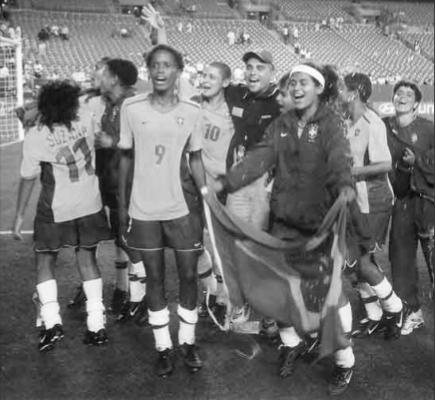 Head Coach Vava Marques was the official FIFA Liaison for the Brazilian Women's National Team during the Women's World Cup.