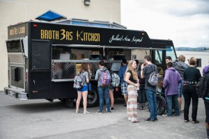 One of the food trucks at the Inside Lands event.  Photo by Ian Mackey.